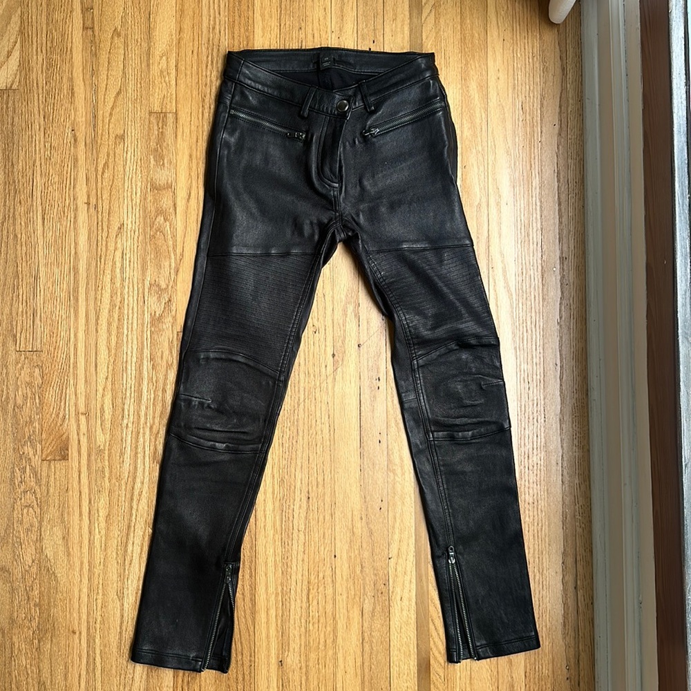 J.Crew Leather Pants